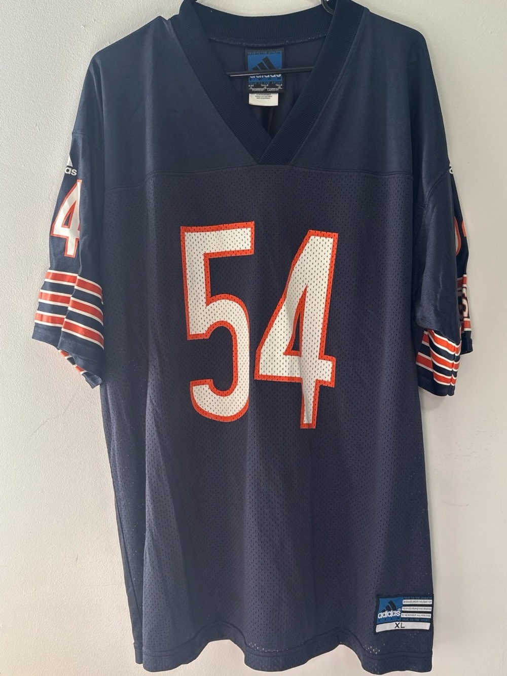 Vintage Chicago Bears Brian Urlacher Adidas Jersey Size XL #54 Y2K 2000s